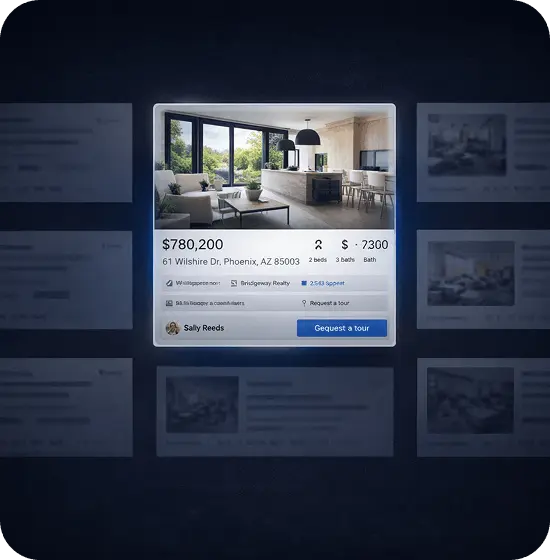Snapshot of a device with the website on the screen.